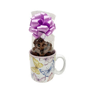 Spring Flutters Mug with 4 oz. Pretzels - 5210