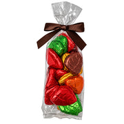 Foiled Fall Leaves 6oz - Choose Milk or Dark