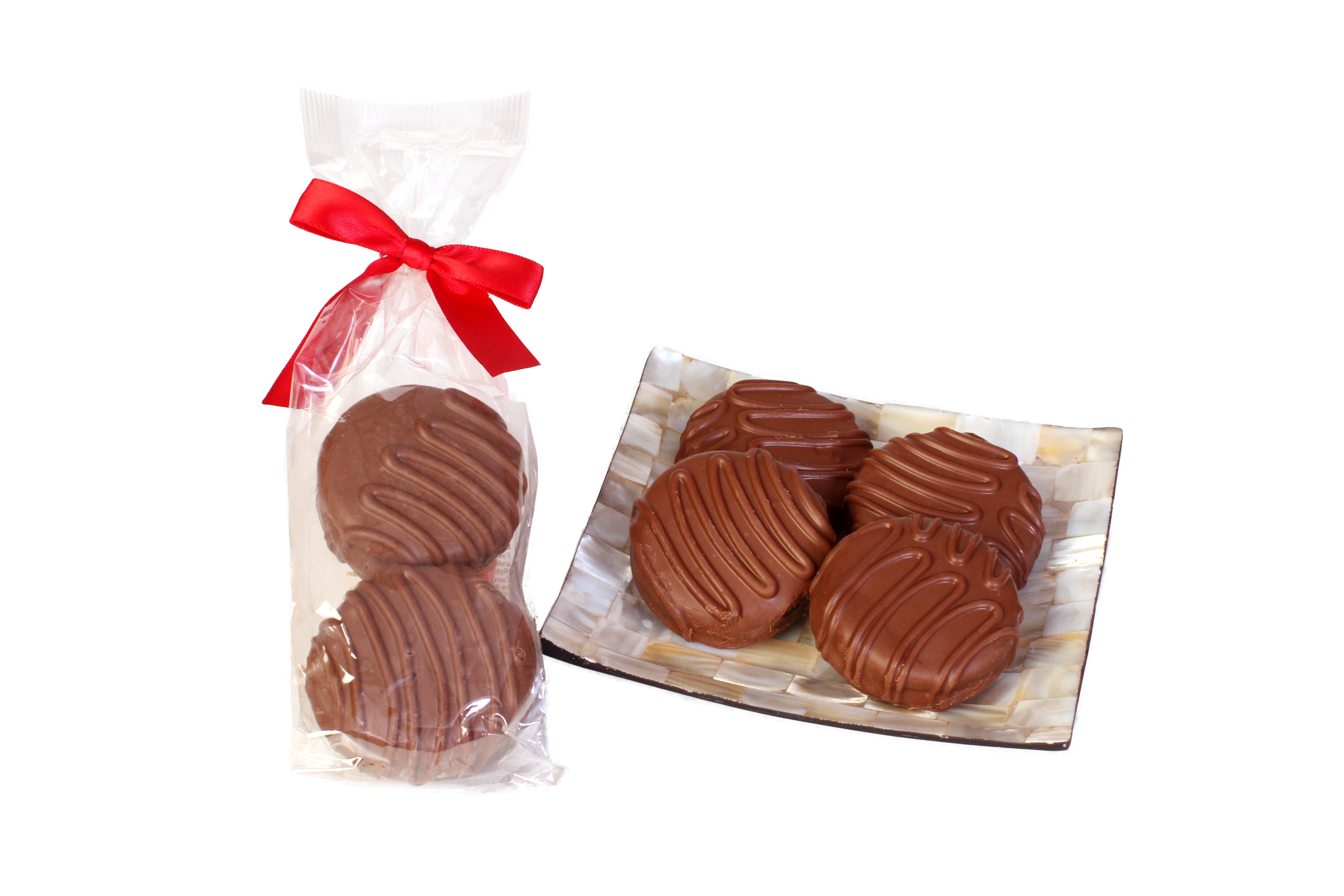 Milk Chocolate Sandwich Cookies 4-pc - 3924